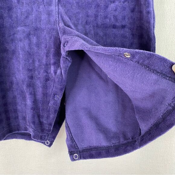 Bright Future Vintage 2 Piece Baby Clothes Snap Buttons Embroidered Drummer Bear - Picture 5 of 7